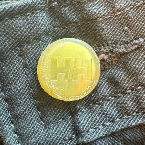 Helly Hansen Work Wear Pants Mens Size W34 X L32 Black Paint Staining Cargo Pant - Picture 10 of 16